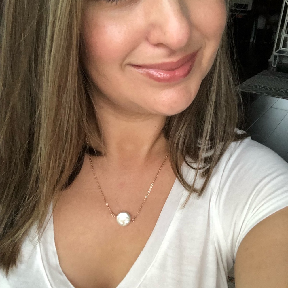 Freshwater pearl necklace
